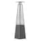 Flash Furniture Sol Patio Outdoor Heating-Slate Gray Stainless Steel Pyramid 42,000 BTU Propane Heater w/Wheels NAN-FSDC-01-GY-GG - alternate 5